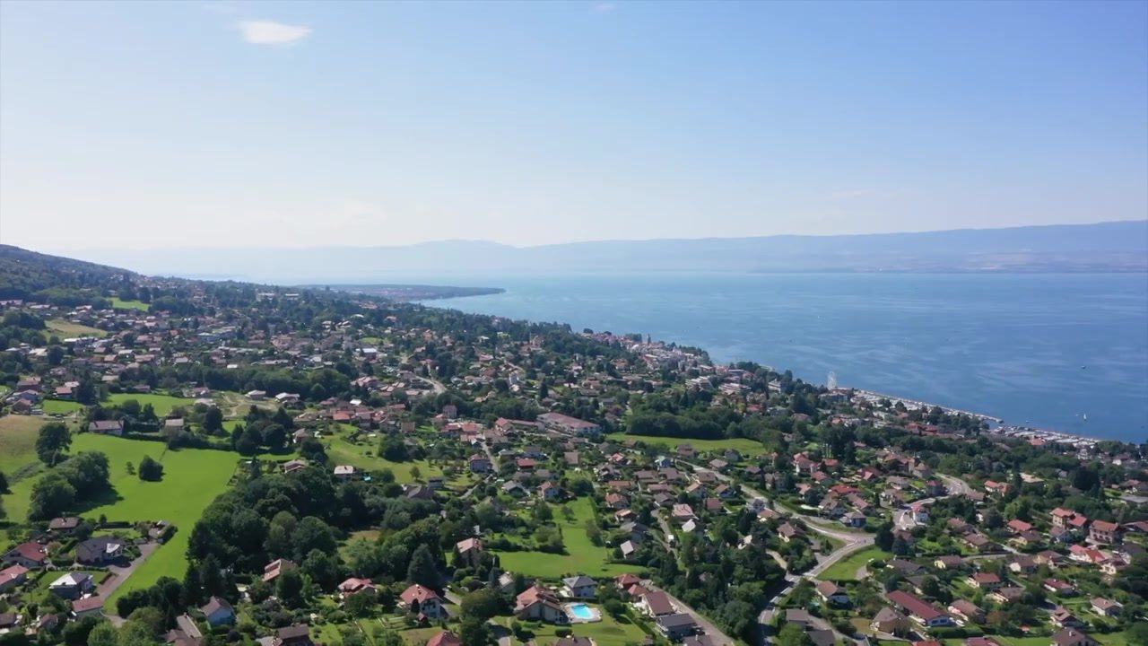 Le lac Léman depuis Maxilly